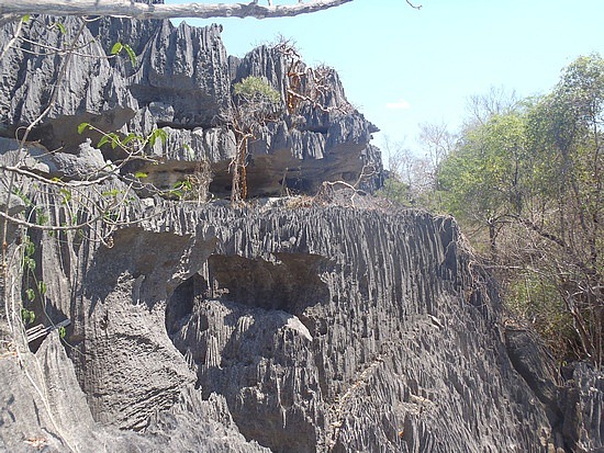 Crazy sharp rocks