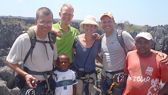 The whole hiking crew!