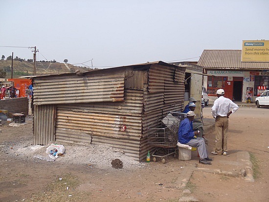 The shabeen from the outside