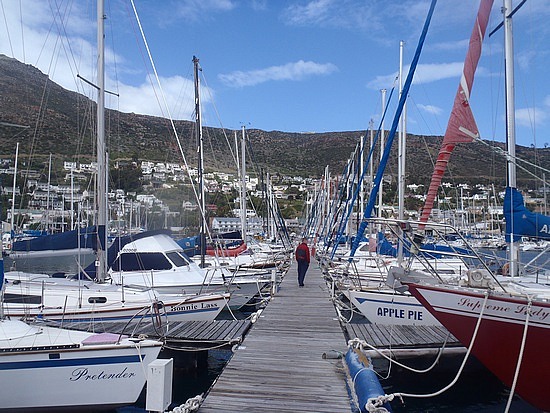 Sailboats at the Marina