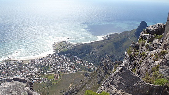 Cape Town from table mountain!