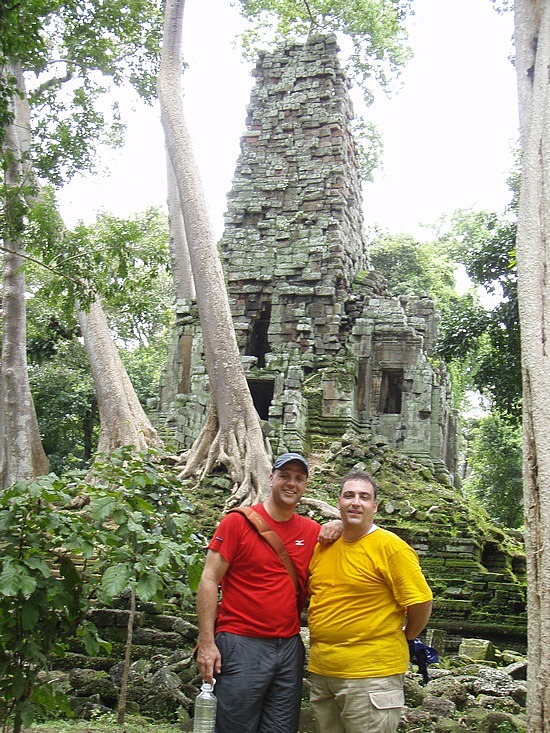 Me and Buddha at the Jungle Temple