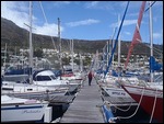 Sailboats at the Marina