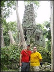 Me and Buddha at the Jungle Temple