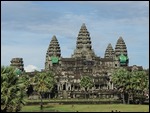 The Angkor Wat temple