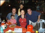 Navee and her family.. what good cooking!